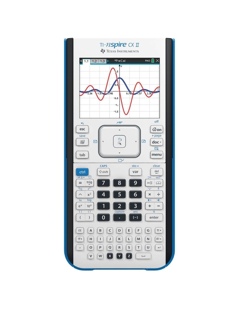 Texas Instruments TI-Nspire CX II Graphing Calculator ACT & AP Approved